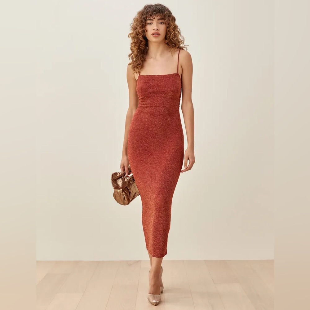 Reformation Breslin Knit Dress